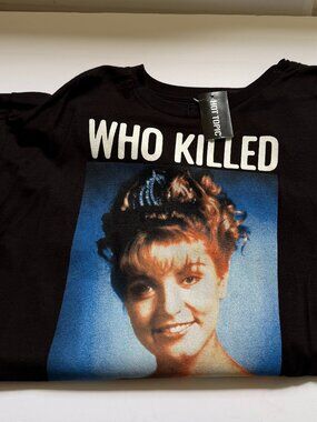 Twin Peaks "Who Killed Laura Palmer" Tee W XL